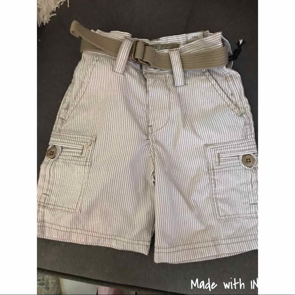 Unisex cargo shorts 24m